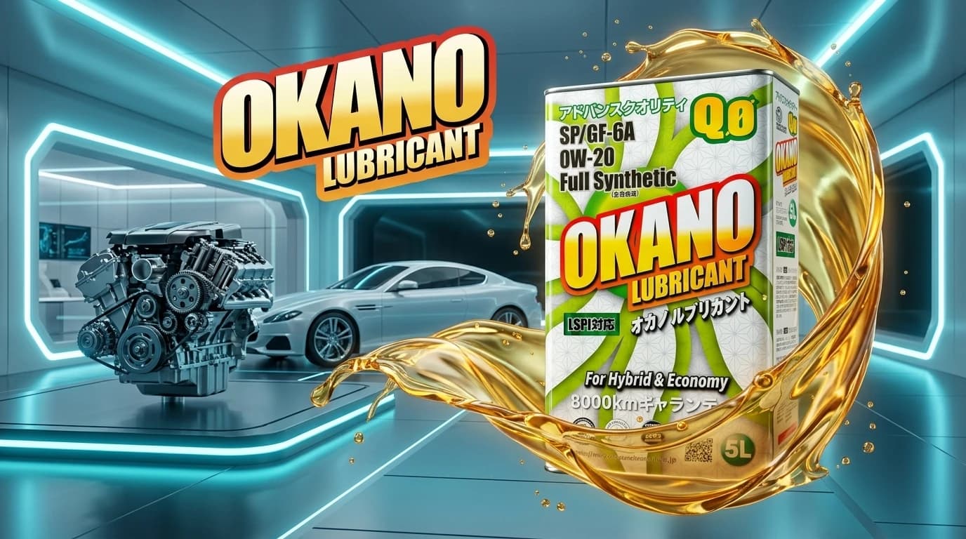 Okano Next-Generation Hybrid & Eco Fuel Economy Japanese Motor Oils