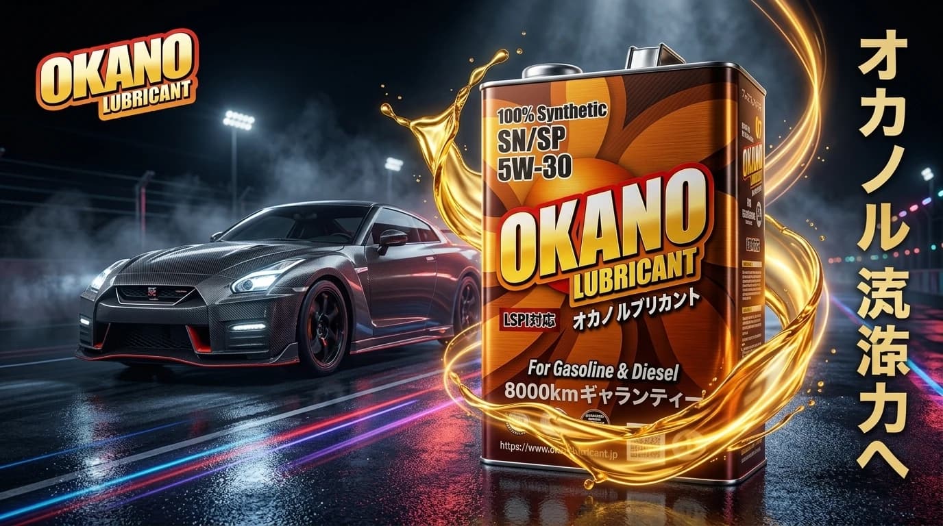 Okano Racing & High Output Performance Lubricants - Made in Japan